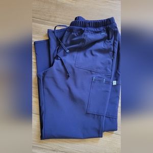 Navy blue scrub pants
